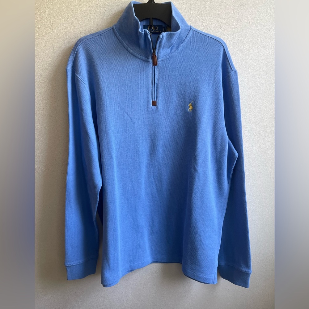 Polo Ralph Lauren Mens 1/4 Zip Pullover Sweater
